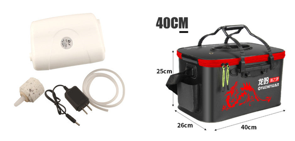 fishing box single-hole loading oxygen pump