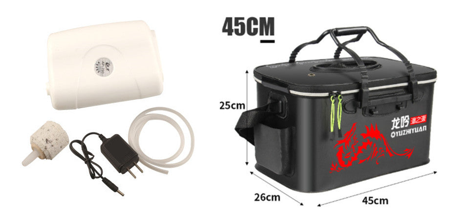 fishing box single-hole loading oxygen pump