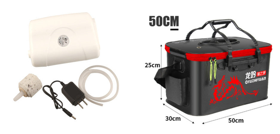 fishing box single-hole loading oxygen pump