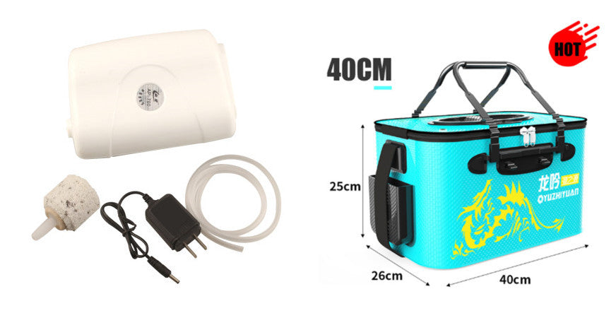 fishing box single-hole loading oxygen pump