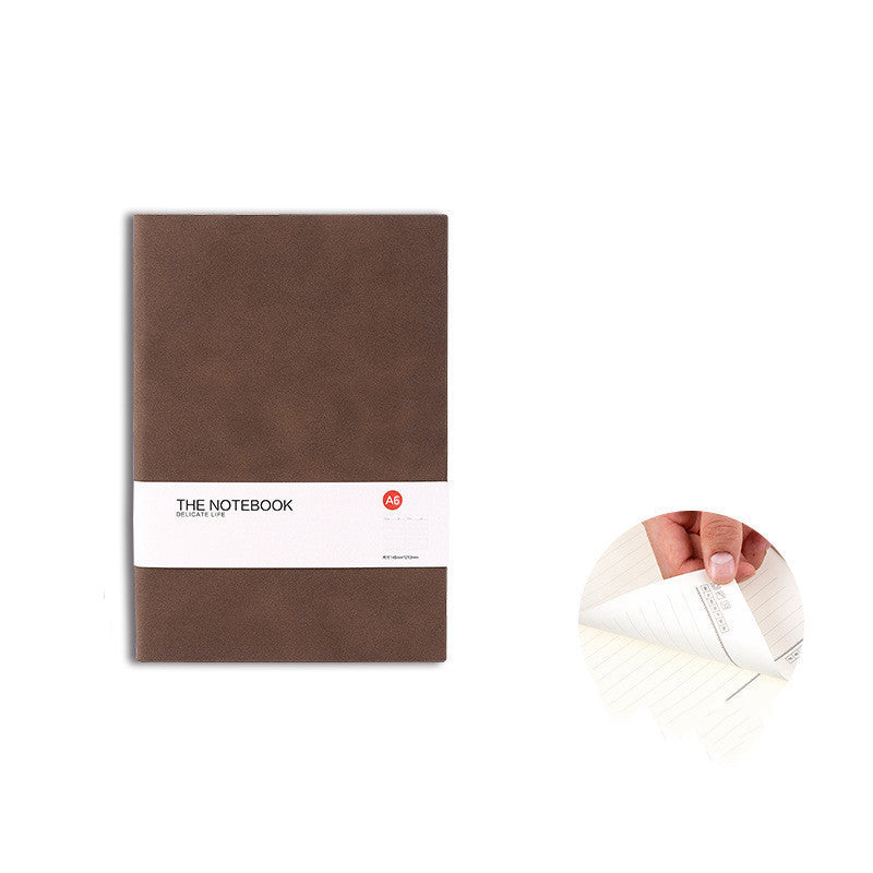 Simple Solid Color Thickened College Birthday Notebook