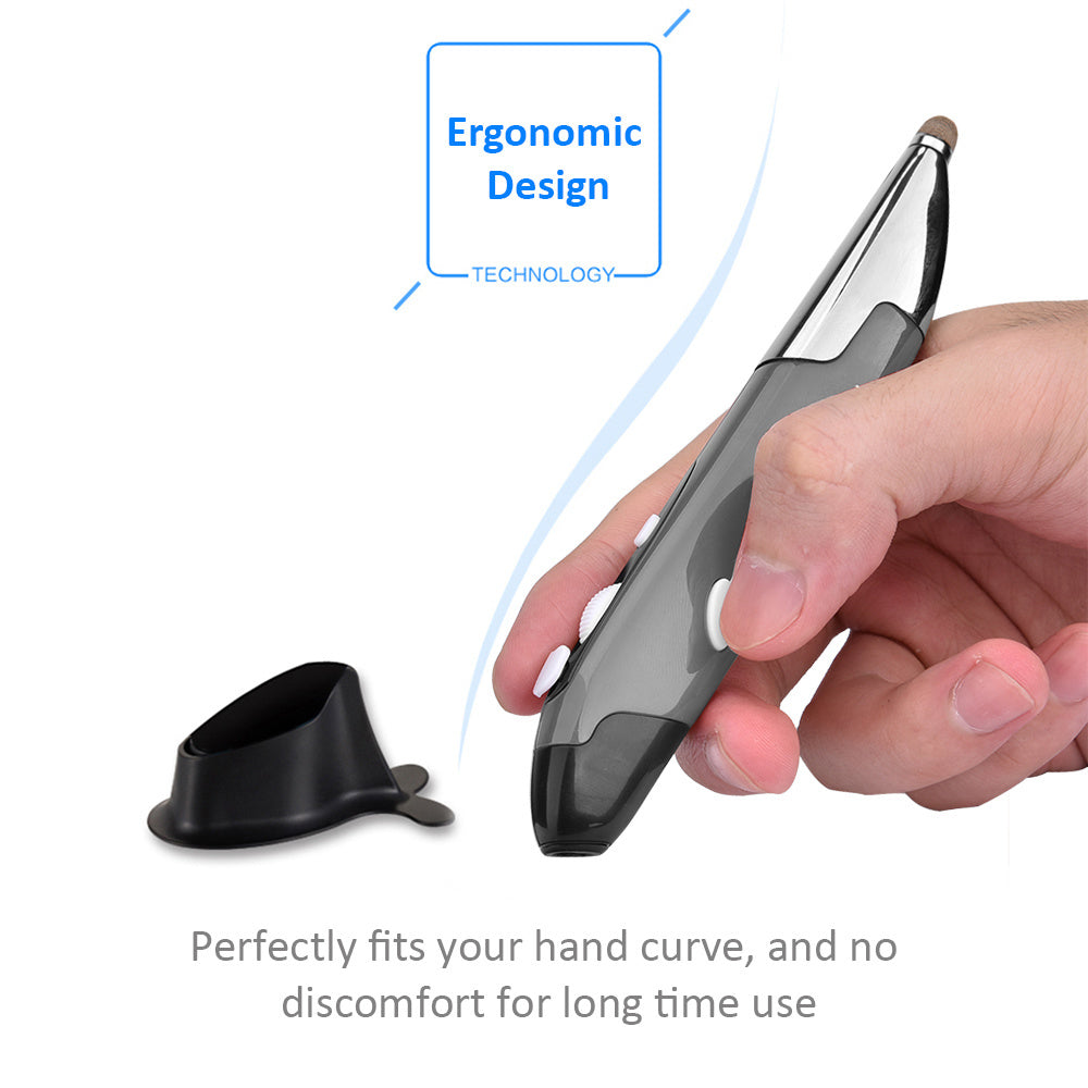 Pen-shaped mouse pen wireless