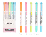 Highlighter Stift Mildliner 25 Farben Fluoreszierende Textmarker