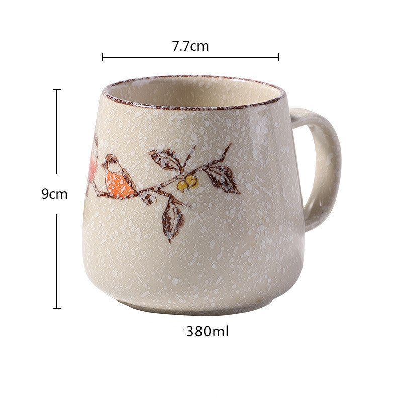 Underglaze Creative Hand-Painted Coffee Cup