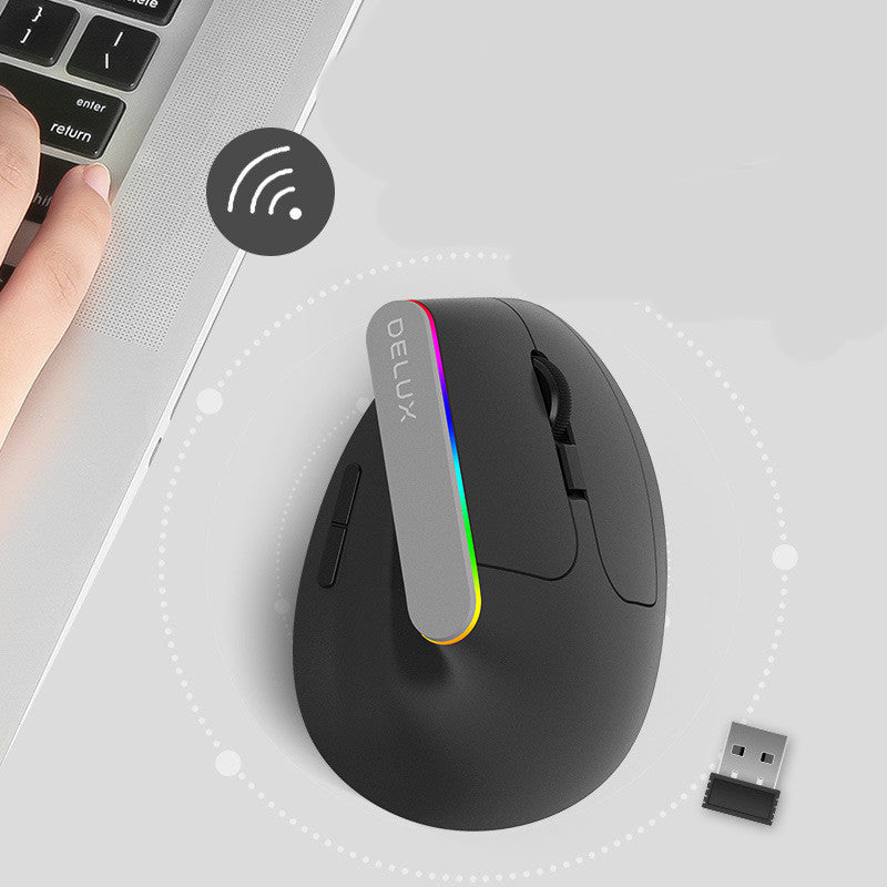 Vertical Mouse Wireless Ergonomic USB Mouse