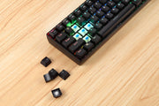 Verbesserte drahtlose 2,4G-Dualmodus-mechanische RGB-Tastatur mit 61 Tasten