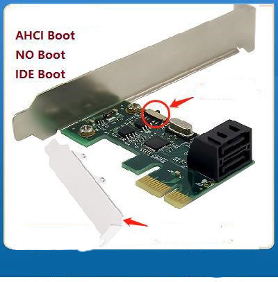 Compatible with Apple, Pcie Sata Pci-E To Sata3 Pcie Sata3.0 Expansion Card Asm1061 Ssd