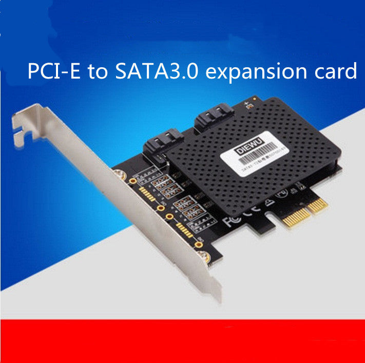 Compatible with Apple, Pcie Sata Pci-E To Sata3 Pcie Sata3.0 Expansion Card Asm1061 Ssd