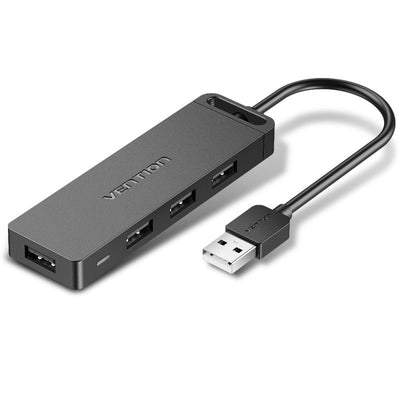 Usb 2,0 X4 und Micro Usb Netzteil Schwarz 0,5 M