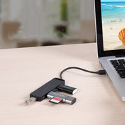 Usb 2,0 X4 und Micro Usb Netzteil Schwarz 0,5 M