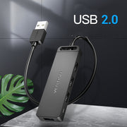 Usb 2,0 X4 und Micro Usb Netzteil Schwarz 0,5 M