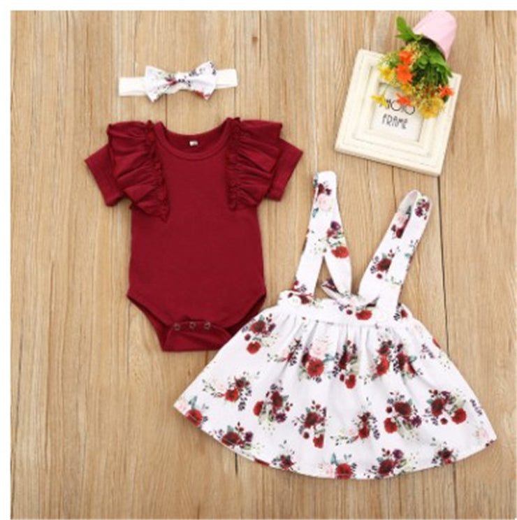 Kleidung mädchen Baby Mädchen Kinder Rock Romper Kleidung