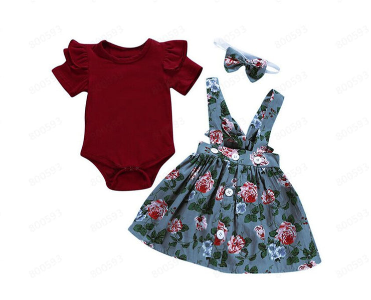 Kleidung mädchen Baby Mädchen Kinder Rock Romper Kleidung