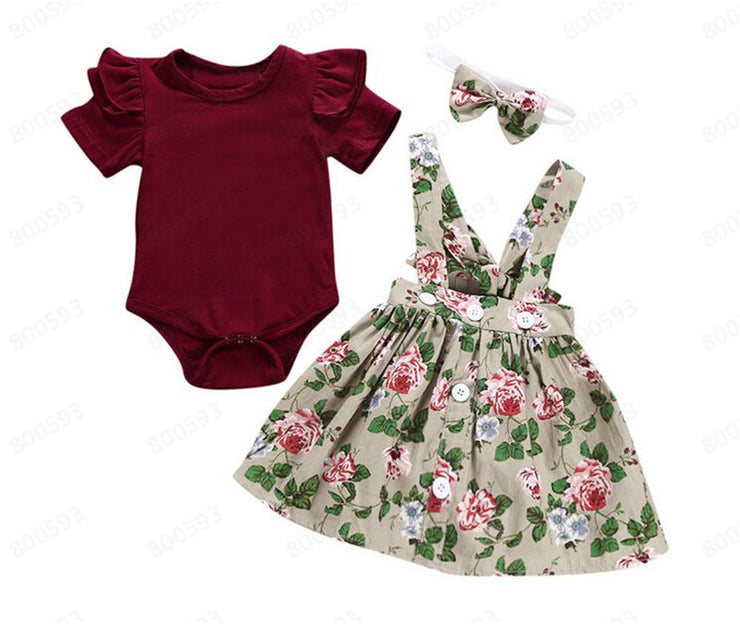 Kleidung mädchen Baby Mädchen Kinder Rock Romper Kleidung