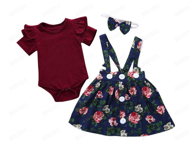 Kleidung mädchen Baby Mädchen Kinder Rock Romper Kleidung