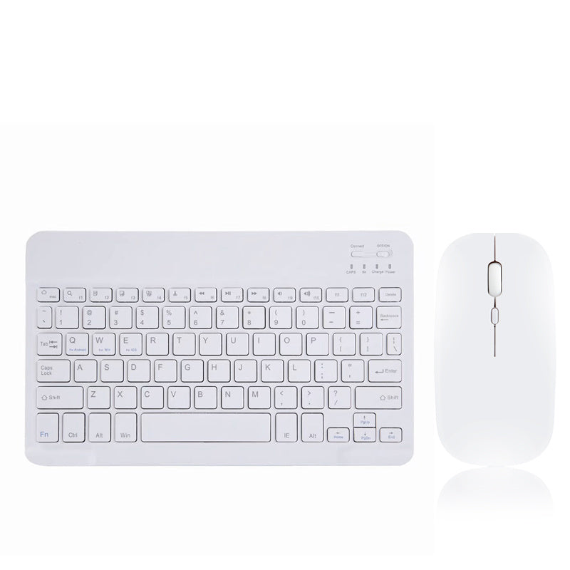 Color Macaron Ultra-Thin Wireless Keyboard and Mouse