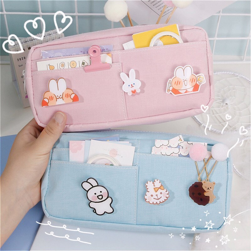 Mori Pencil Case, Japanese Harajuku Style, Cute