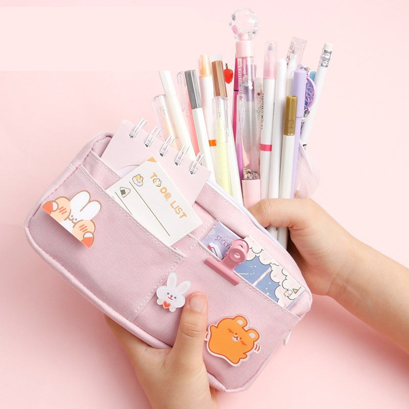 Mori Pencil Case, Japanese Harajuku Style, Cute