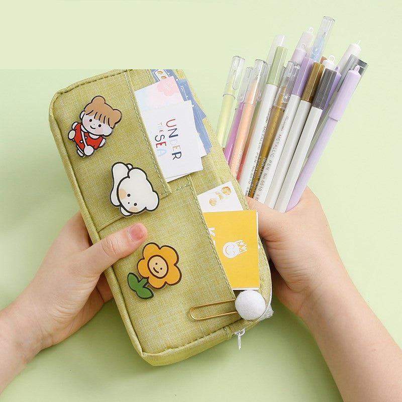 Mori Pencil Case, Japanese Harajuku Style, Cute