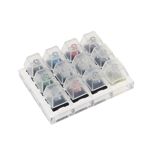 Cherry Original Cherry Twelve-Axis Tester Experience Axis Switch Black Green Black Tea Milk Green Mechanical Keyboard Axis