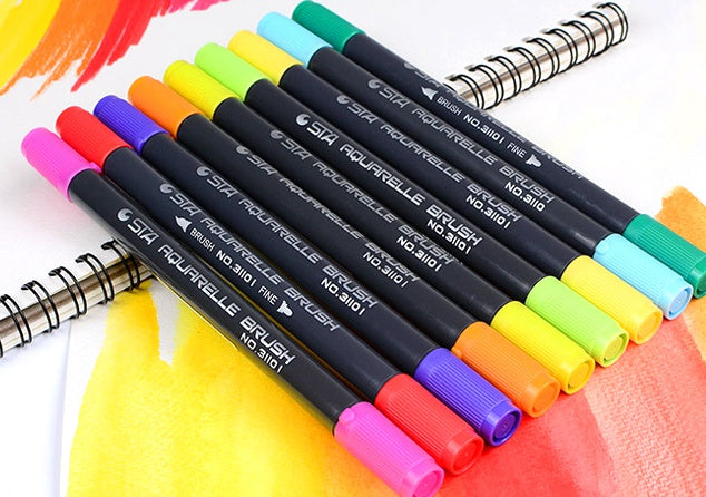 STA 80 Colors Set Water-Based Ink Felt-Tip Pens