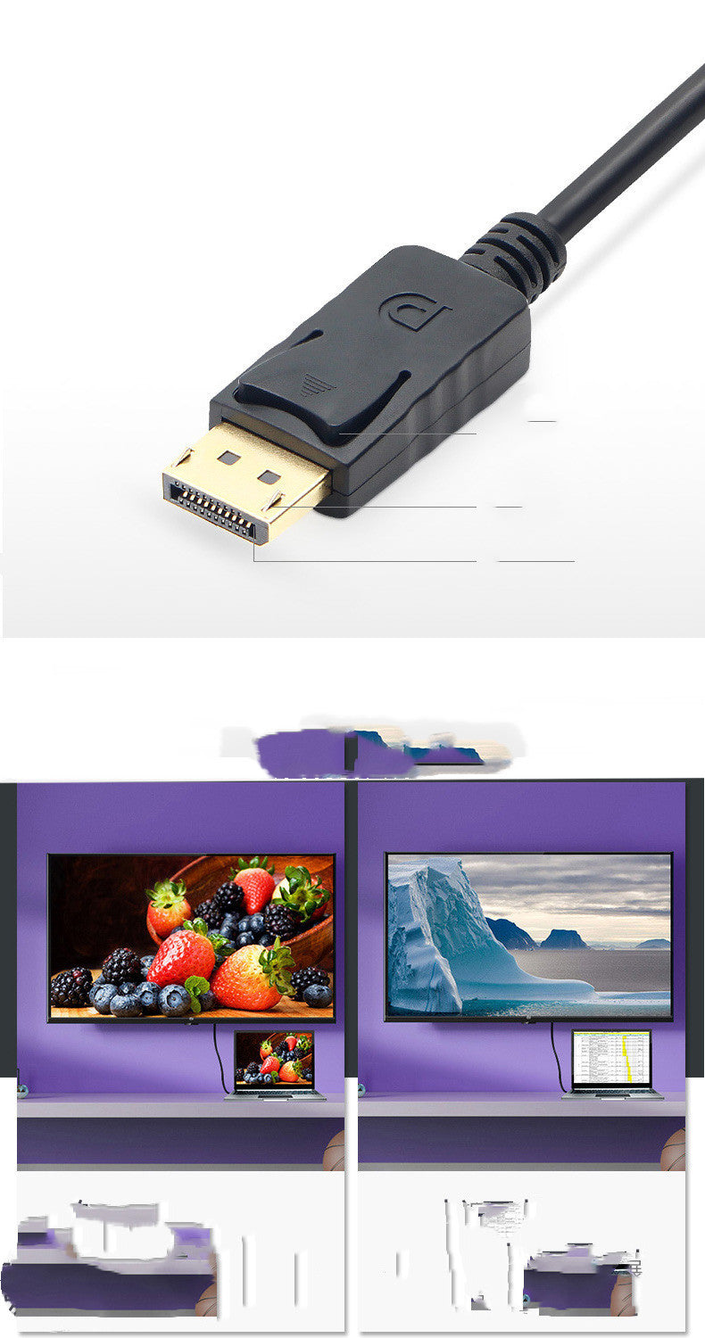 DP-Stecker auf DP-Stecker-Verlängerungskabel 1,8 m DisPlayPort-Videokabel DP auf DP