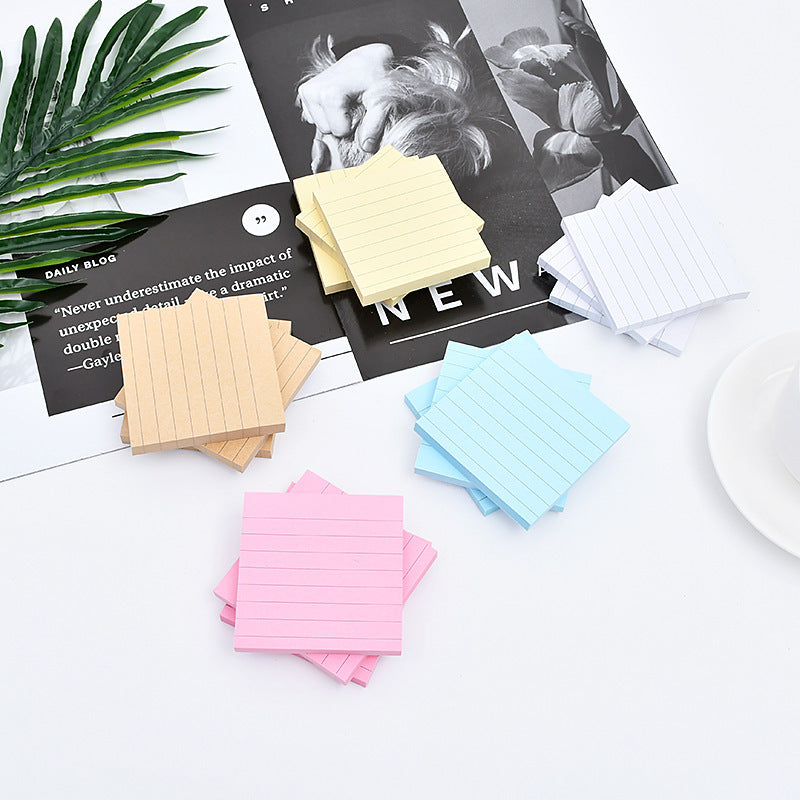 Sticky notes for office supplies, square, solid