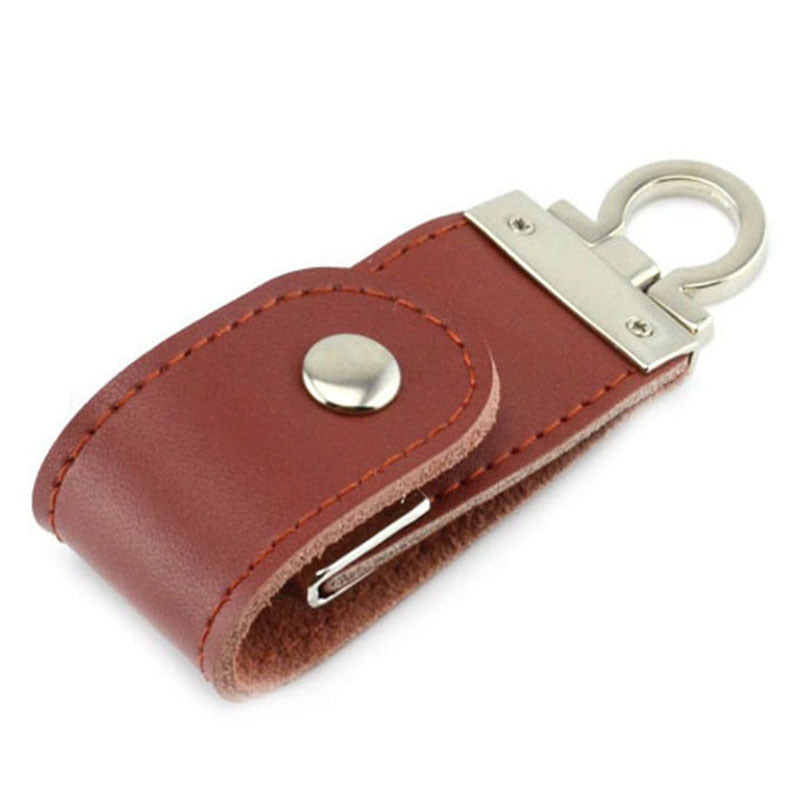 USB Flash Drive with Leather Case