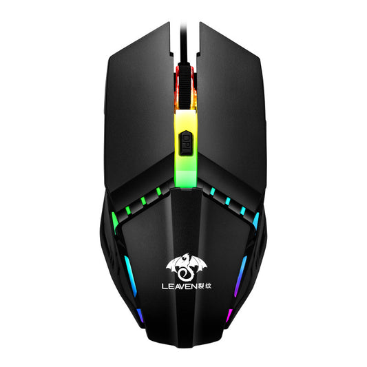 Usb Wired Computer Office Gaming Mechanical Mouse