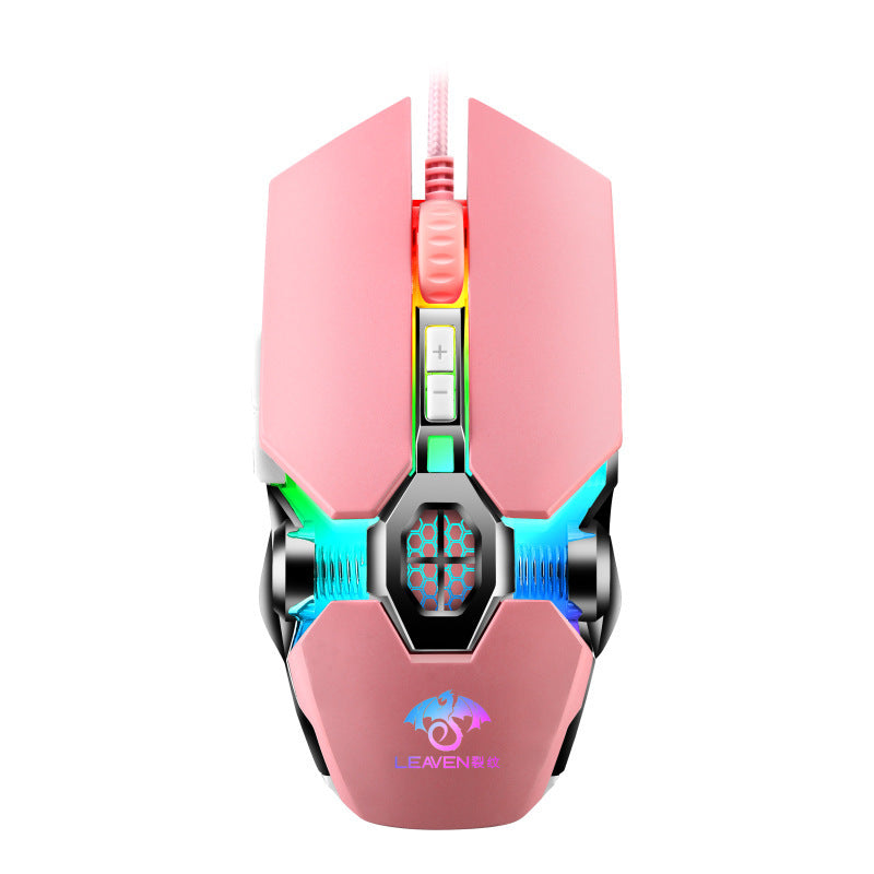 Usb Wired Computer Office Gaming Mechanical Mouse