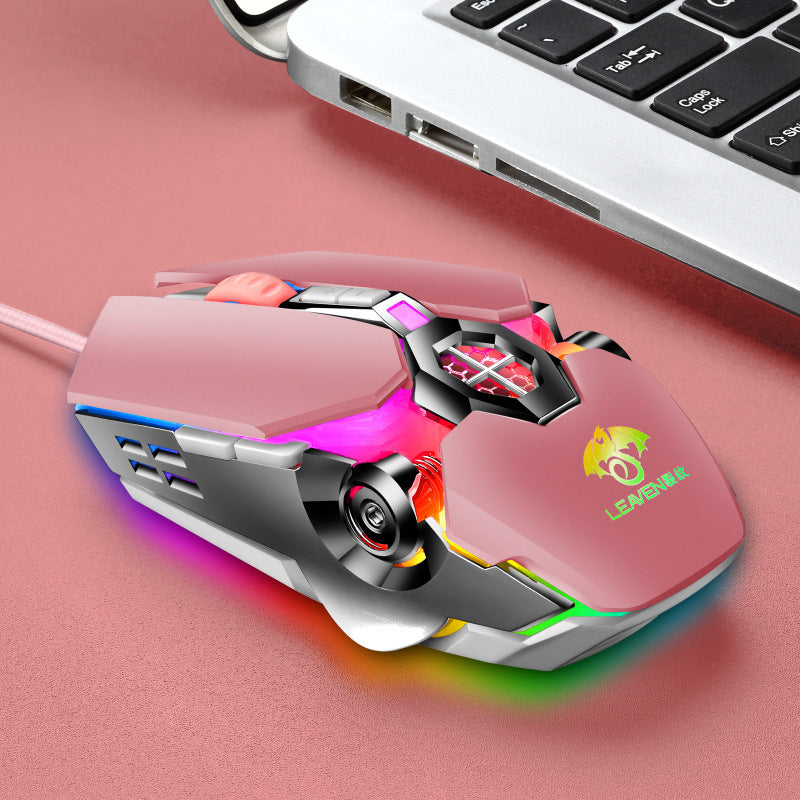 Usb Wired Computer Office Gaming Mechanical Mouse