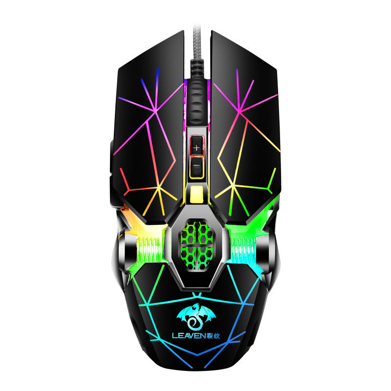 Usb Wired Computer Office Gaming Mechanical Mouse