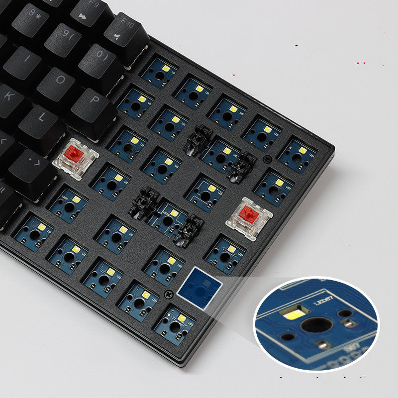 Anpassung der mechanischen Tastatur mit drei Modi