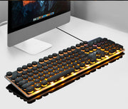 Forerunner Gx60 Punk USB Verdrahtete Tastatur