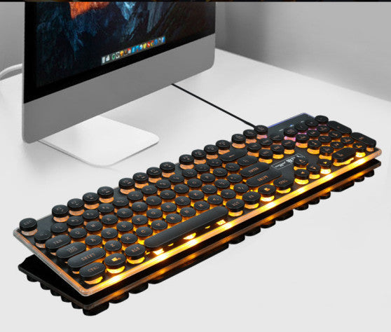 Forerunner Gx60 Punk USB Verdrahtete Tastatur