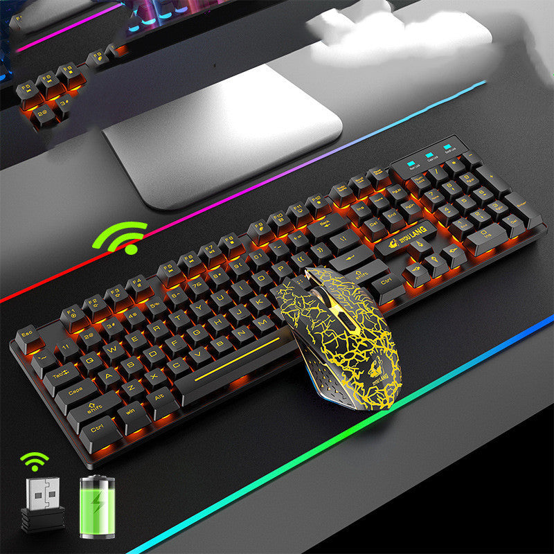 Rechargeable wireless keyboard