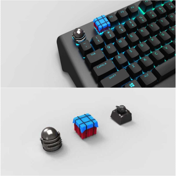 Personalisierte mechanische Tastatur, einzelne ESC-Tastenkappe, 104 Tasten