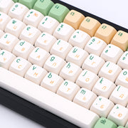 Individuell gestaltete mechanische Tastatur mit Farbsublimation