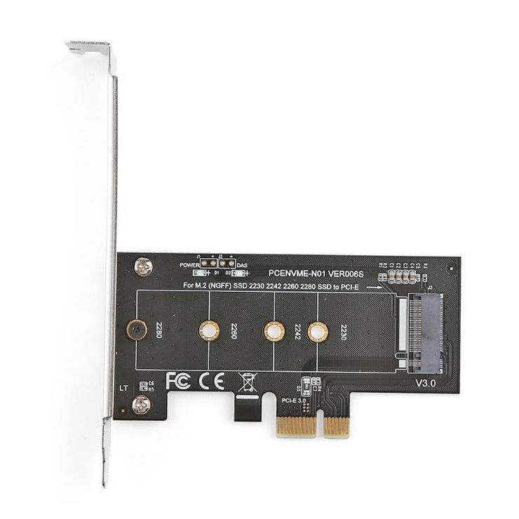 PCI-E zu M.2 Festplatte NVME Adapter Karte SSD Festplatte Kartenleser 1X Test Karte