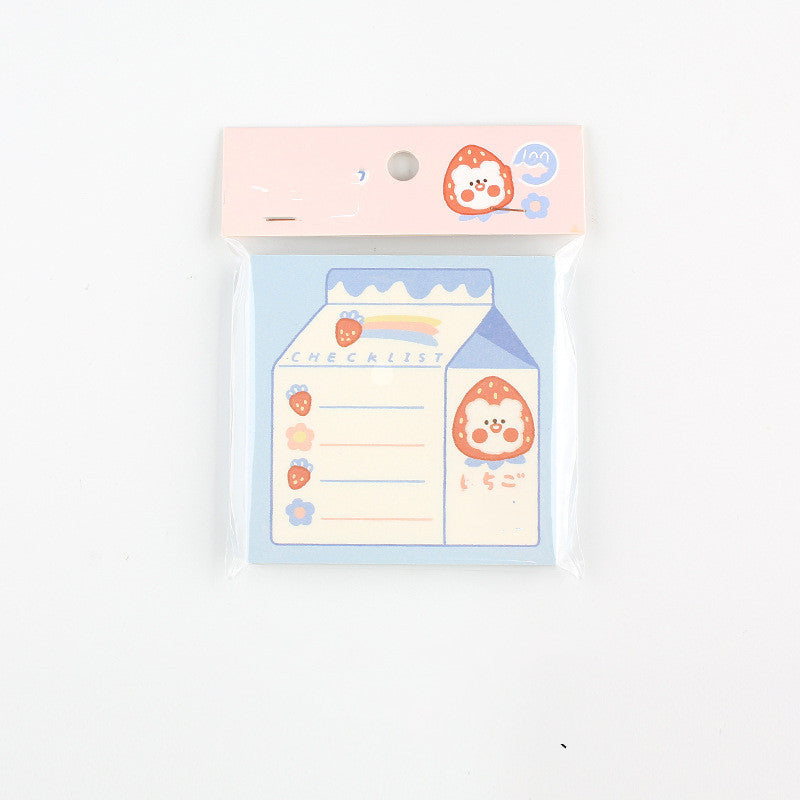 MINKYS New Kawaii 100 Sheets Memo Note Daily