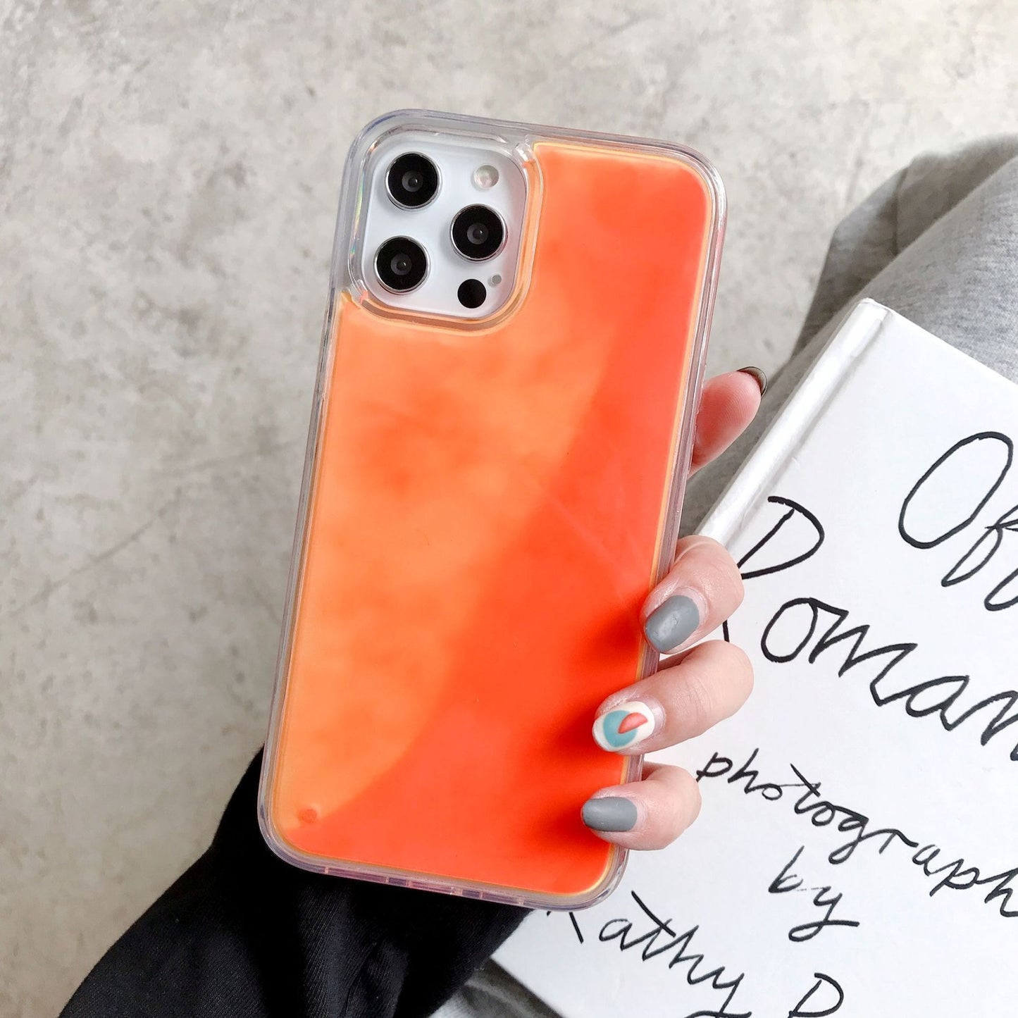 Candy Luminous Quicksand Phone Case