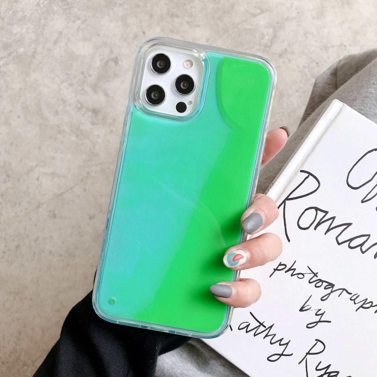 Candy Luminous Quicksand Phone Case