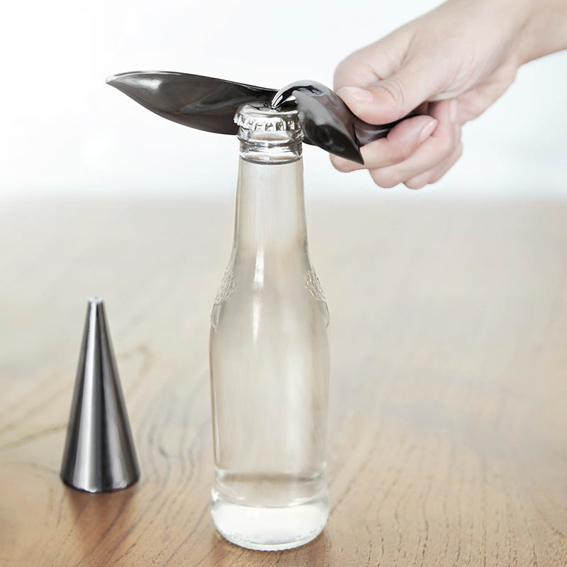 Kitchen Gadgets Flying Bird Flaschen öffner Multifunktion aler Zink legierung Bier kappen öffner Kreativer Flipper Balanced Vogel Metall Wein öffner