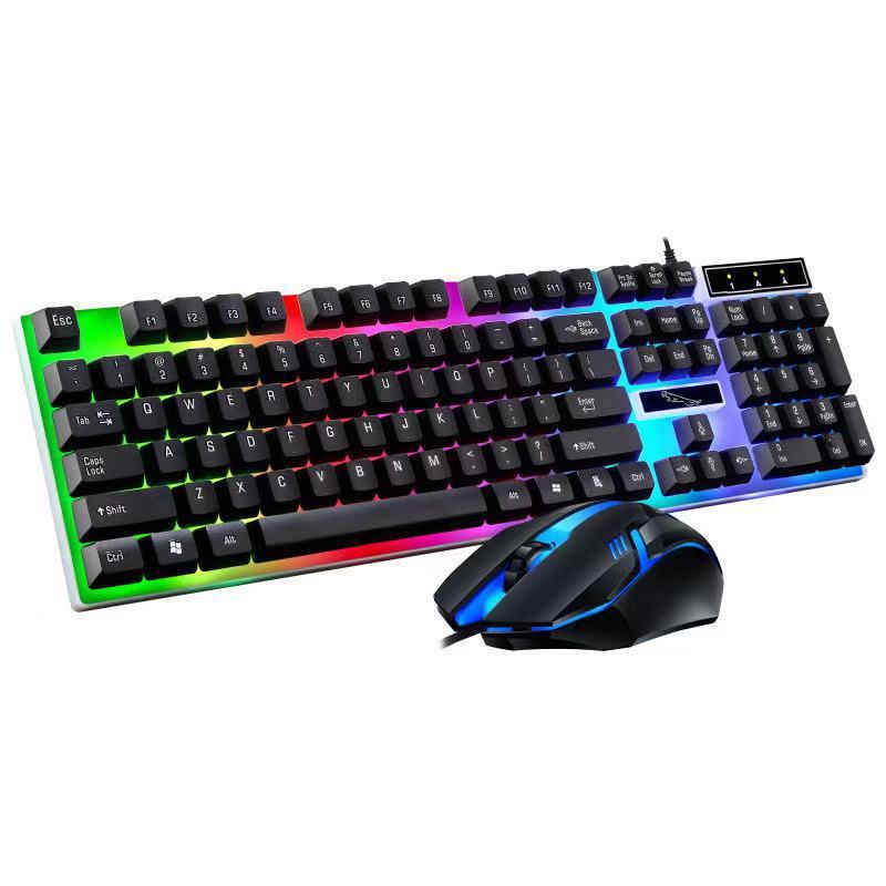 Glowing Keyboard and Mouse Kit