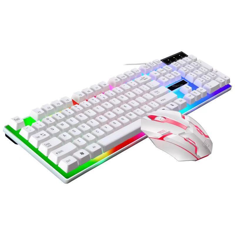 Glowing Keyboard and Mouse Kit