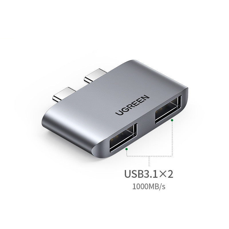 Type C Docking Station Expands The Application Of USB Lightning 3hdmi Connector