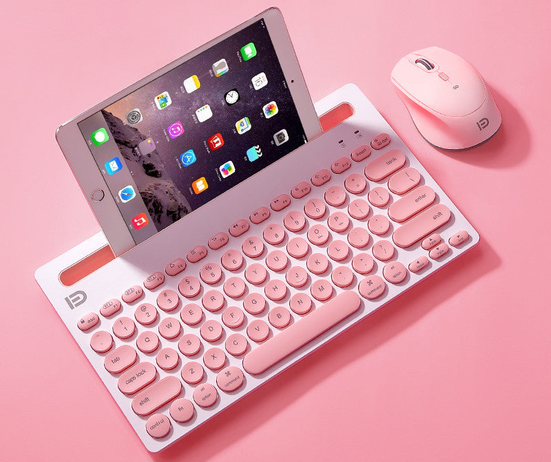 Wireless Bluetooth Mouse and Keyboard Set