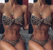 Women's Swimsuit Bikini Ladies Fashion Leopard Swimwear