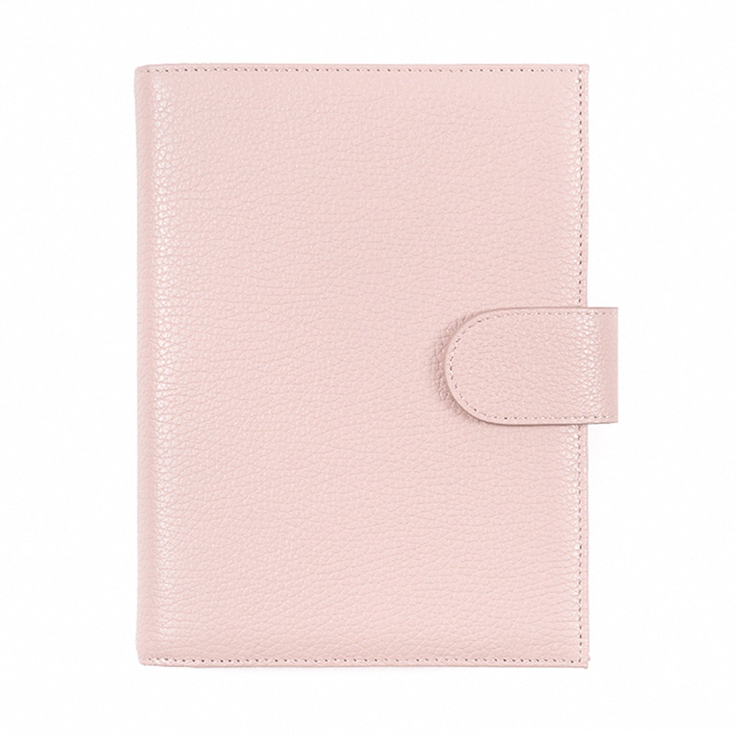 Leather Notebook Lychee Pattern Head Layer Cowhide A6 Loose-Leaf Diary