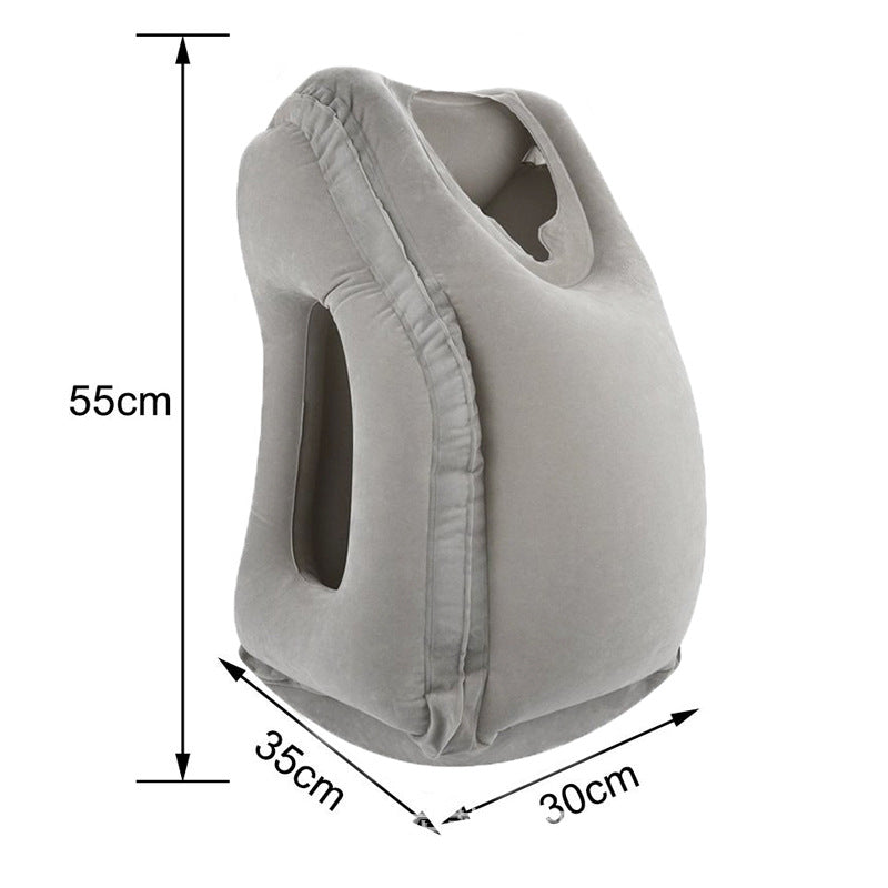 Inflatable Cushion Travel Pillow The Most Diverse &amp; Innovative Pillow for Traveling 2017 Airplane Pillows Neck Chin Head Support